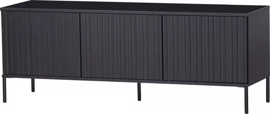 WOOOD Dressoir New Gravure TV-commode breedte 100 cm of 150 cm Commode hoogte 56 cm met grafische reliëfdeuren veel opbergruimte - Foto 4