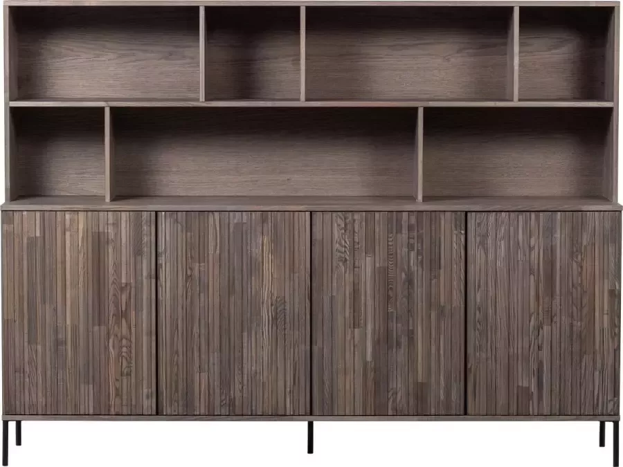 WOOOD Buffetkast Gravu veel opbergruimte push-to-open functie h 150 cm x b 200 cm - Foto 2