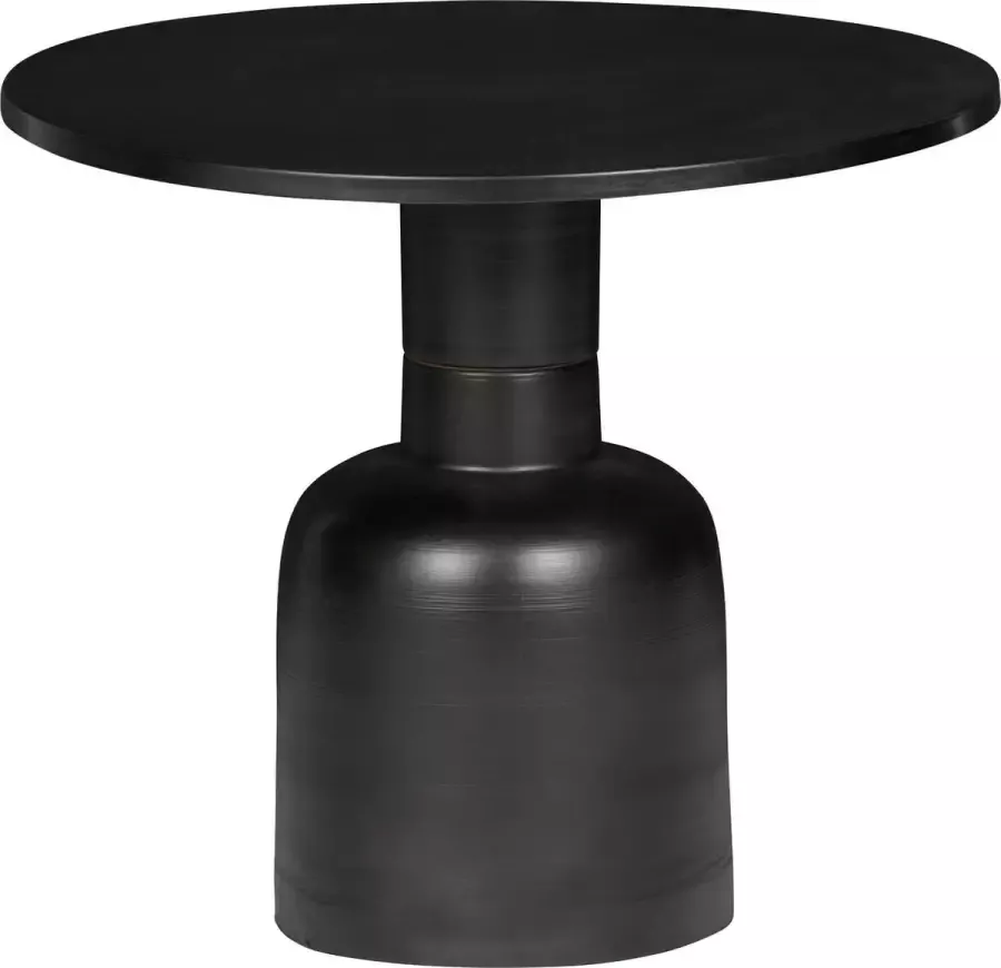 WOOOD Exclusive WOOOD Travis Bijzettafel Metaal Zwart 50x50x50