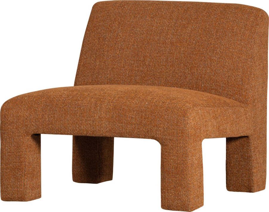 WOOOD Fauteuil Lavid Polyester Ginger 73x74x84 - Foto 2