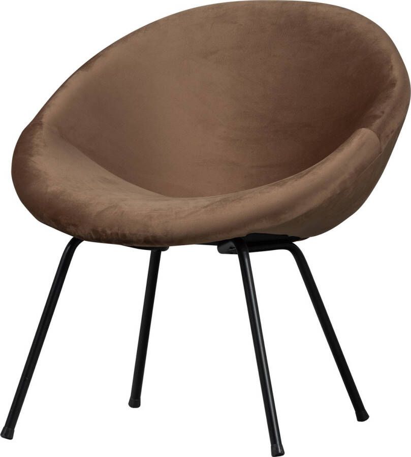 WOOOD Exclusive Fauteuil Moly Velvet Toffee - Foto 2