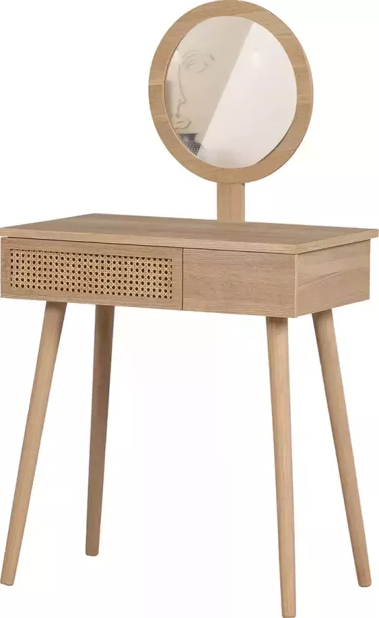 WOOOD Soof Hal Kaptafel MDF Grenenhout Naturel 125x70x40 cm - Foto 4