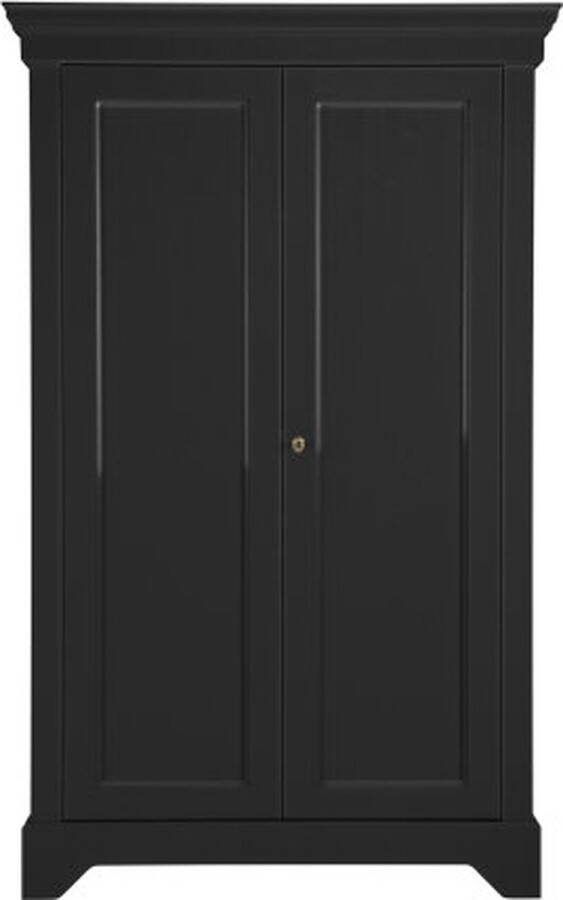 WOOOD Isabel Brocante Kast Grenen Zwart 191x118x47 - Foto 3