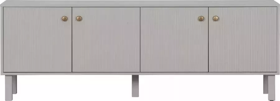 WOOOD Madu TV-meubel Grenen Wolkengrijs 56x160x46 - Foto 3