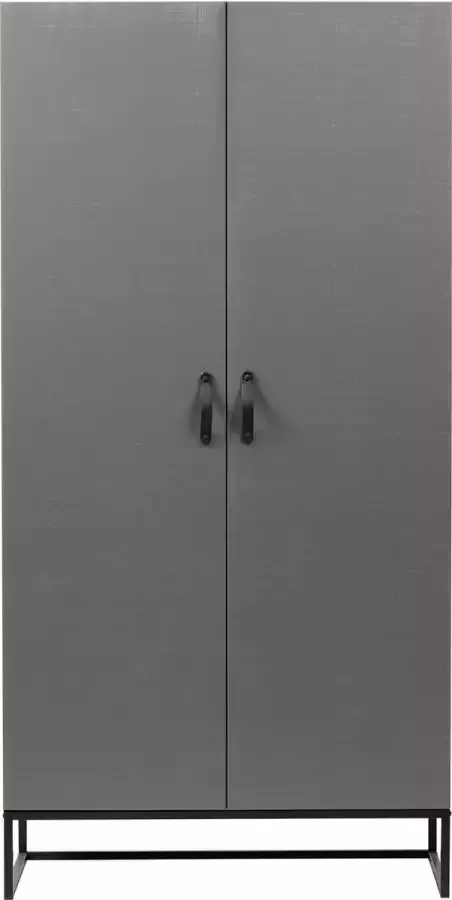 WOOOD Kledingkast Morris 195 x 100cm Leem - Foto 4