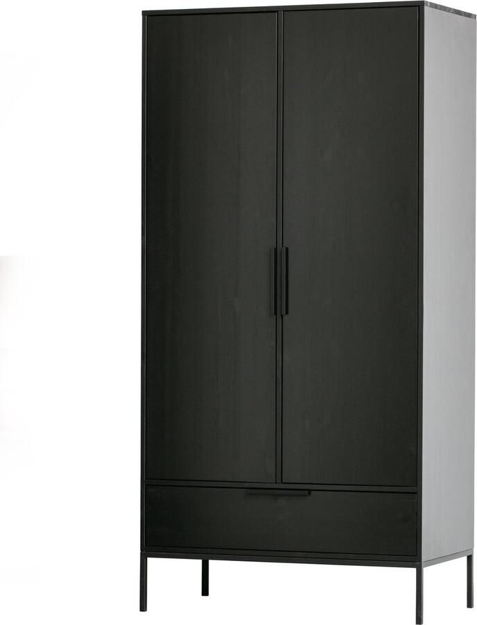 WOOOD Kledingkast Adam Multifunctionele kast met lade - Foto 2