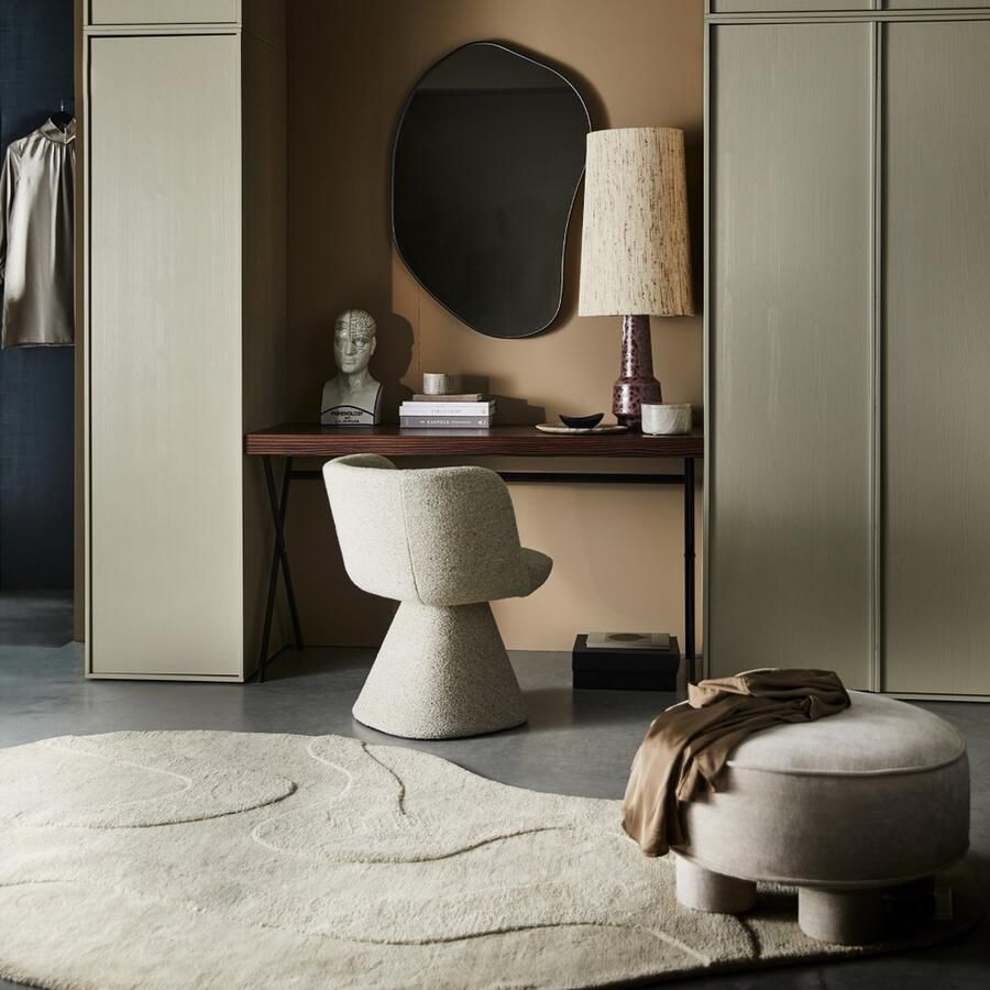 WOOOD Exclusive Alya Vloerkleed Polyester Milk 1x170x240