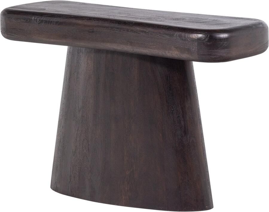 WOOOD Amco Sidetable Mango Hout Zwart 76x120x40