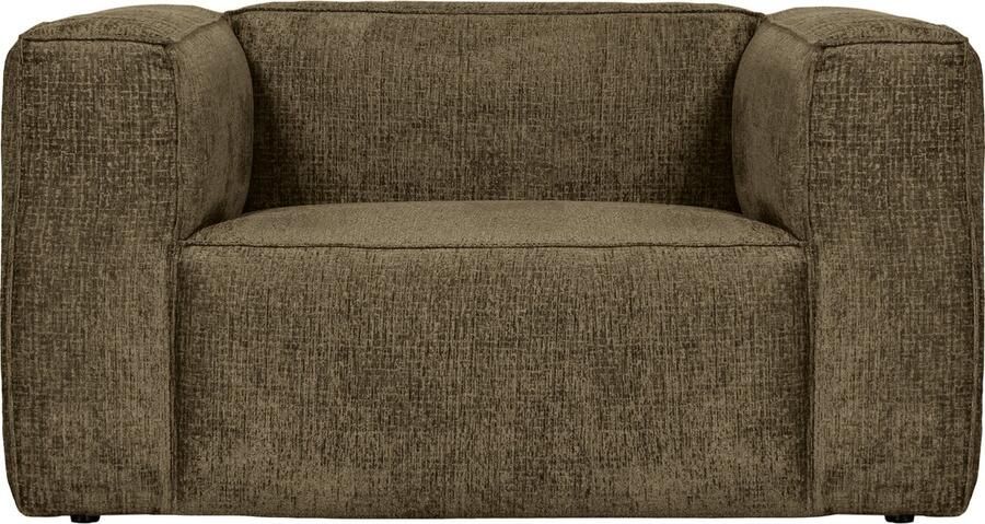 WOOOD Bean Fauteuil Structure Velvet Moss 74x146x98