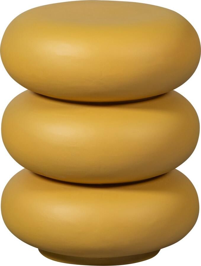 WOOOD Bijzettafel Laurel Magnesiumoxide Mimosa 50x40x40 - Foto 2