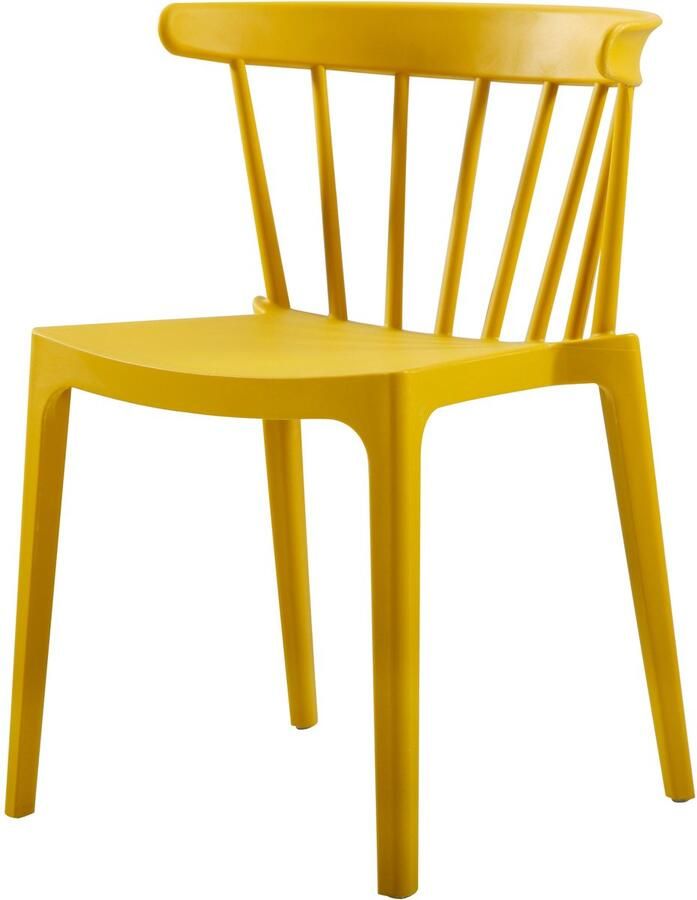 WOOOD Eetkamerstoel Bliss geschikt voor binnen- en buitengebruik h 75 cm x b 52 cm (2 stuks)