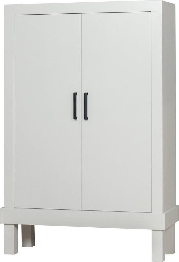 WOOOD Basiclabel Bonk dichte kast Grenen Mist 160x103x37 - Foto 3
