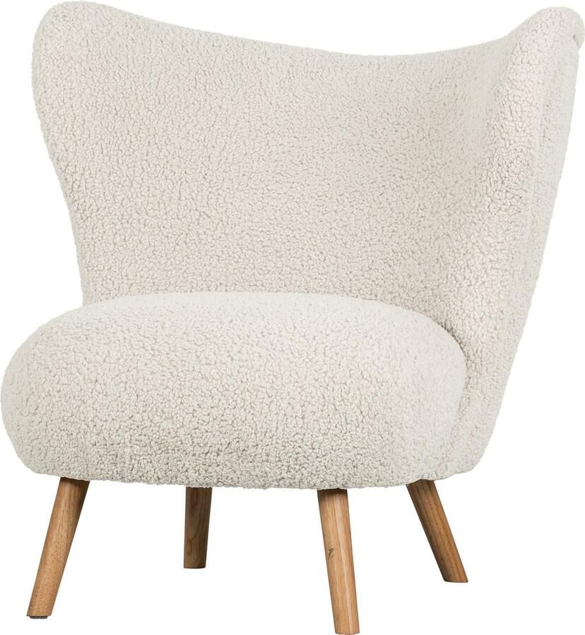 WOOOD CELINE FAUTEUIL TEDDY OFF WHITE