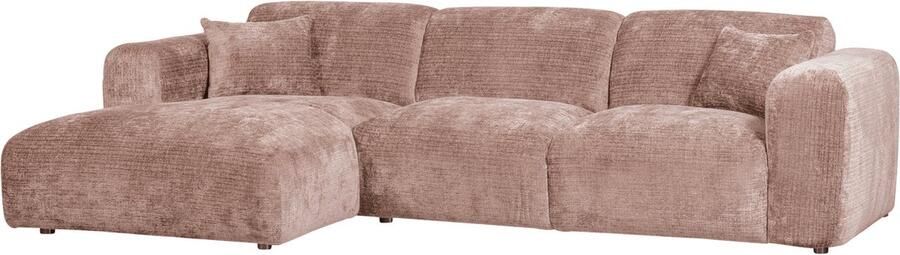 WOOOD Cloud Chaise Longue Bank Links Chenille Taupe 80x280x165 - Foto 4