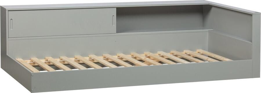 WOOOD Connect Hoekbed Grenen Betongrijs 60x213x118 - Foto 3