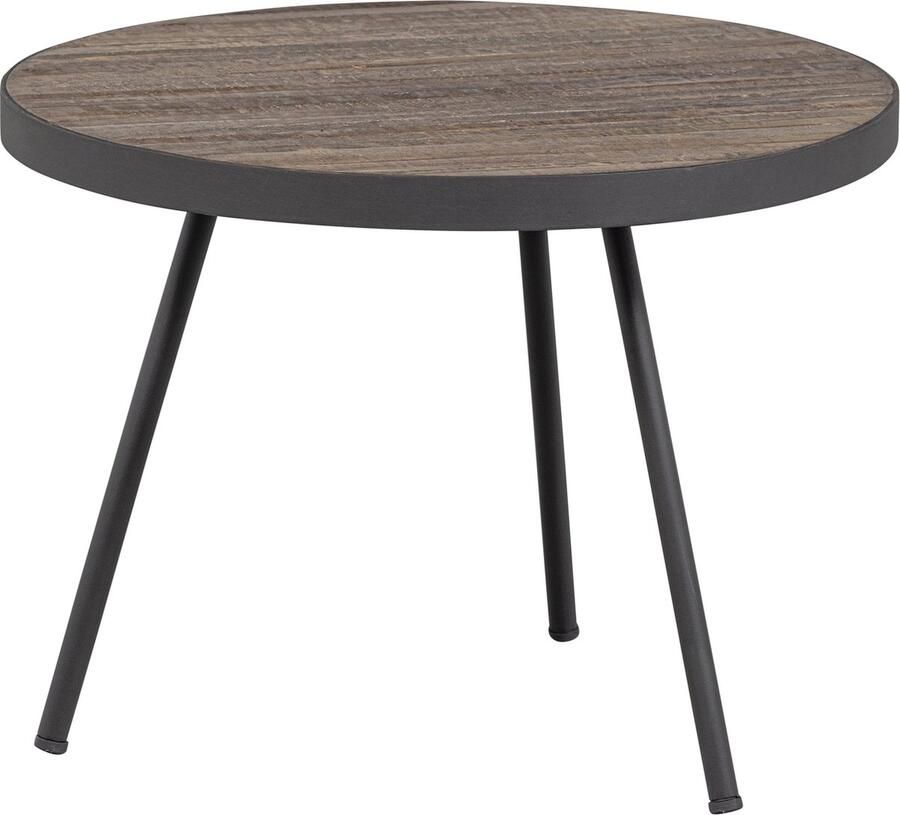 WOOOD Exclusive Maxime Bijzettafel Recycled Hout Naturel 40x54x54