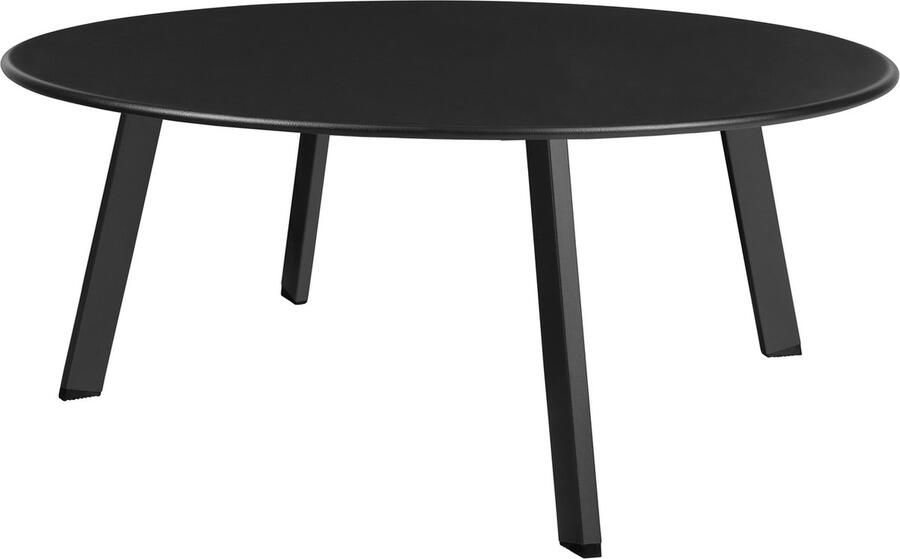 WOOOD Bijzettafel Buiten Fer Metaal Zwart 40x70x70