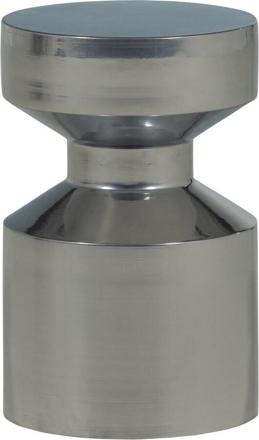 WOOOD Ferry Bijzettafel Metaal Chrome 47x30x30