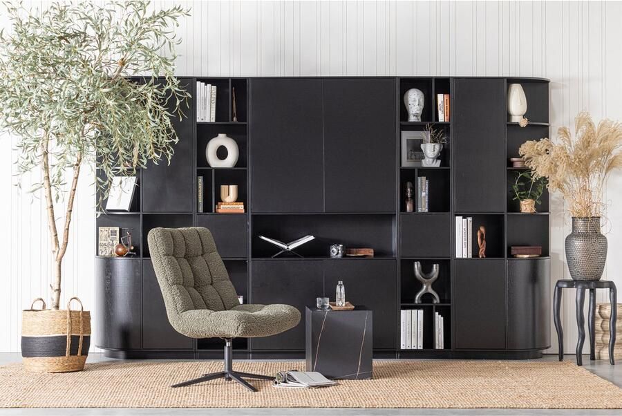 WOOOD Tv-meubel Finca commode met afgerond afsluitend rek met modern push-to-open systeem breedte 78 cm - Foto 16