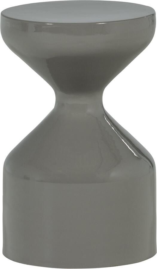 WOOOD Floyd Bijzettafel Metaal Lichtgrijs 47x30x30