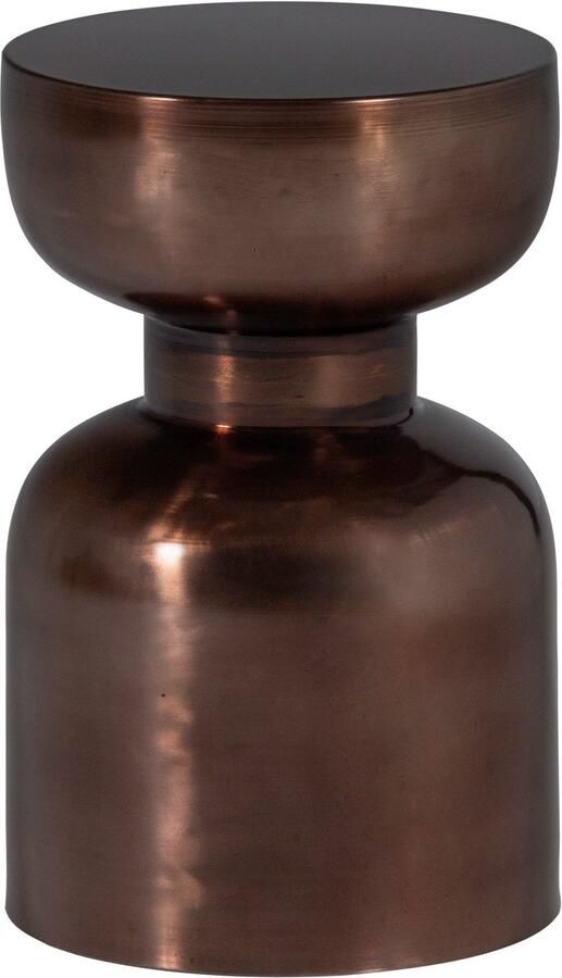 WOOOD Frits Bijzettafel Metaal Brons 47x30x30