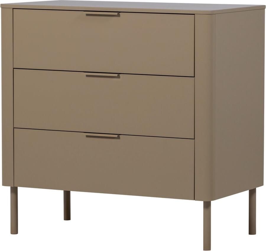 WOOOD Gunnar Ladekast Grenen Mud 93x94x52