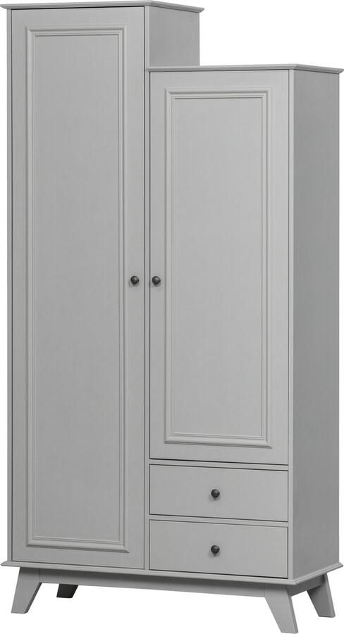 WOOOD Lily Garderobekast Grenen Clay 190x98x41 - Foto 3