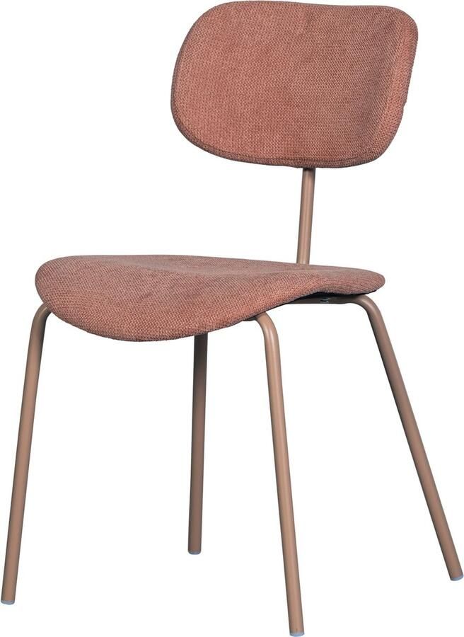 WOOOD Eetkamerstoel Link slank ontwerp gepolsterd hoogte 93 cm x breedte 79 cm (set 2 stuks) - Foto 2