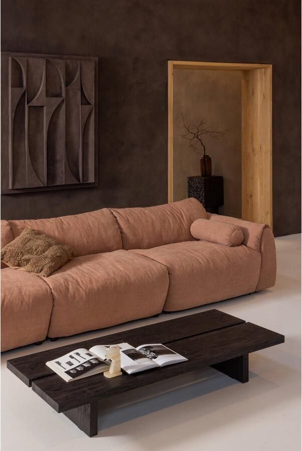 WOOOD Salontafel Lion Bijzettafel rechthoekige vorm H 25 cm x B 140 cm - Foto 4