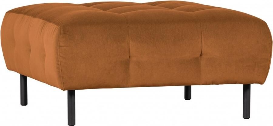 WOOOD Exclusive WOOOD Hocker Lloyd Velvet Cinnamon Vierkant - Foto 3