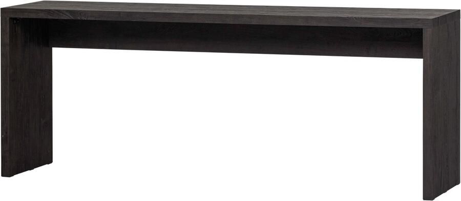 WOOOD Maan Sidetable MDF Donkerbruin 76x200x45
