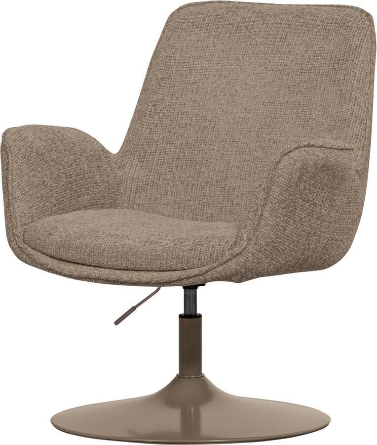 WOOOD Marten In Hoogte Verstelbare Fauteuil Zand 91x79x76