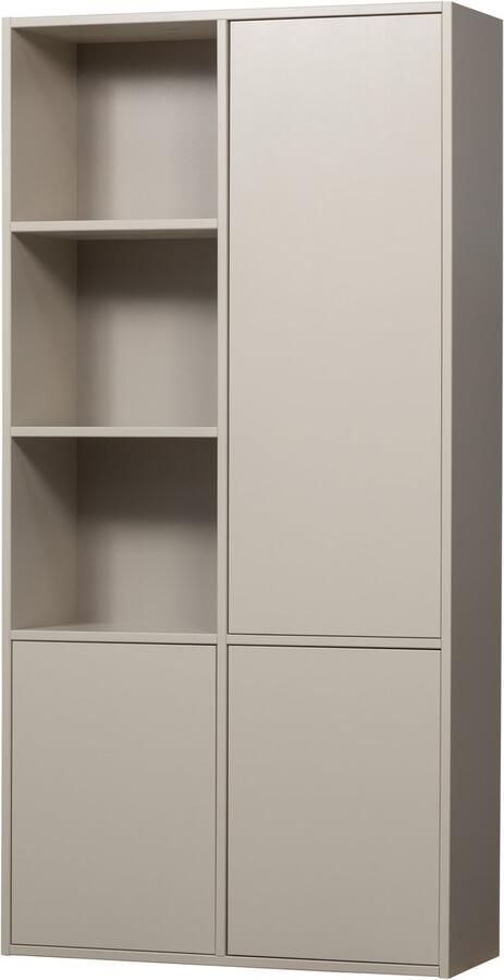 WOOOD Meggy Opbergkast Rechts Grenen hout Dust Grijs 215x108x40 - Foto 2