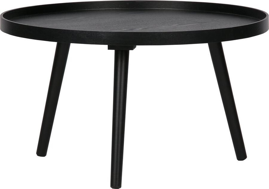 WOOOD Mesa Bijzettafel L Hout Zwart 34x60x60 - Foto 4