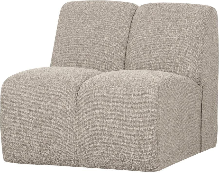 WOOOD Mojo 1-Zits Bank Bouclé Beige Melange 74x80x97 - Foto 3