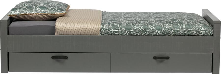 WOOOD Morris Bed Excl Lade Grenen Leem 214x53x95 - Foto 3