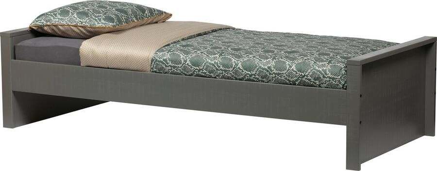 WOOOD Morris Bed Excl Lade Grenen Leem 214x53x95 - Foto 2