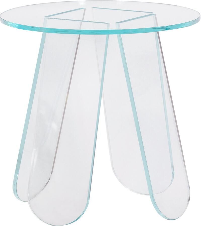 WOOOD Walt Bijzettafel Minimalistisch Design Acryl Transparant 40x40x40 cm