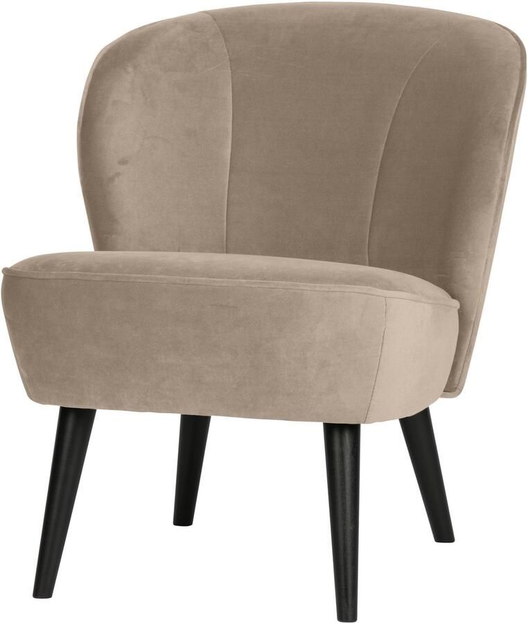 WOOOD Fauteuil Sara zacht gepolsterd 4-poots frame h 71 cm x b 59 cm - Foto 3