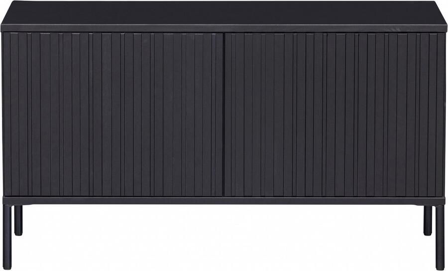 WOOOD Exclusive New Gravure Tv Meubel Grenen Zwart 56x100x44 - Foto 4