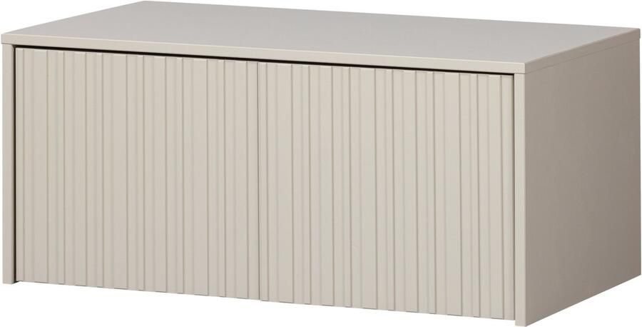 WOOOD New Gravure Kistbank Grenen Hout Dust 40x88x50