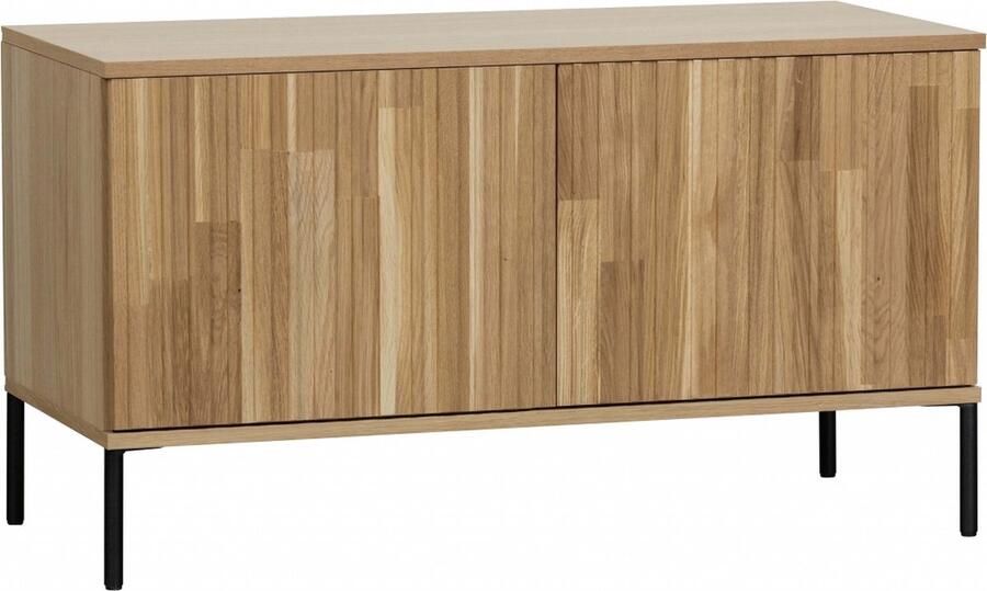 WOOOD Dressoir New Gravure TV-commode breedte 100 cm of 150 cm Commode hoogte 56 cm met grafische reliëfdeuren veel opbergruimte - Foto 9