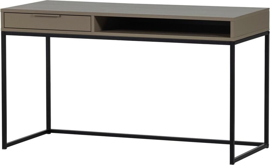 WOOOD Nore Bureau Grenen Mud 75x130x58