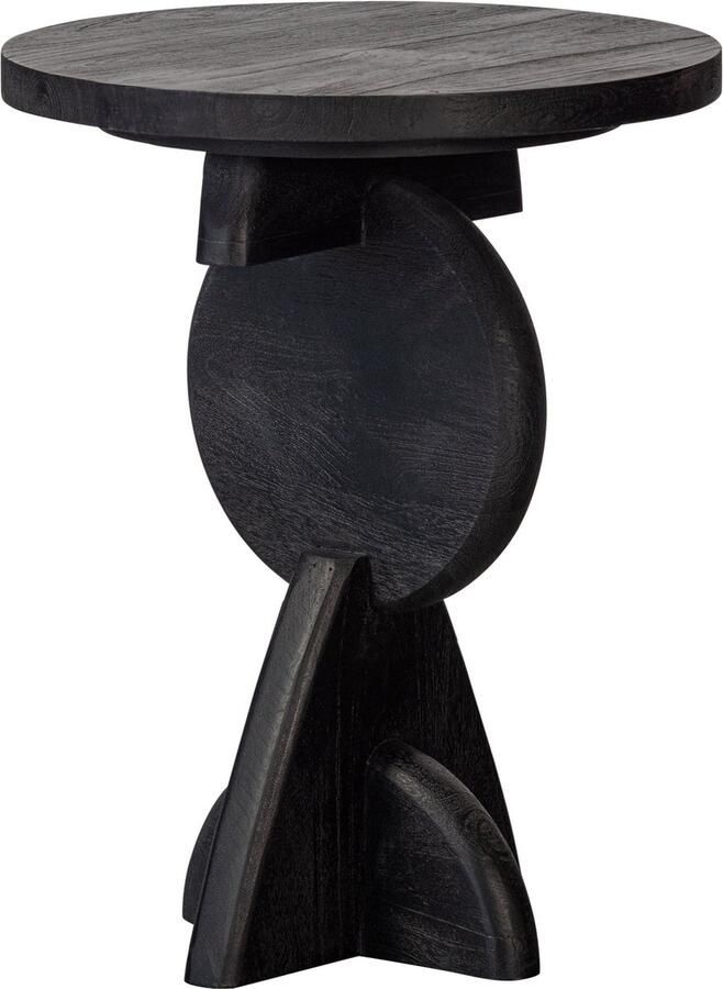 WOOOD Bijzettafel Pete bijzettafel van mangohout h 52 cm x b 40 cm - Foto 2