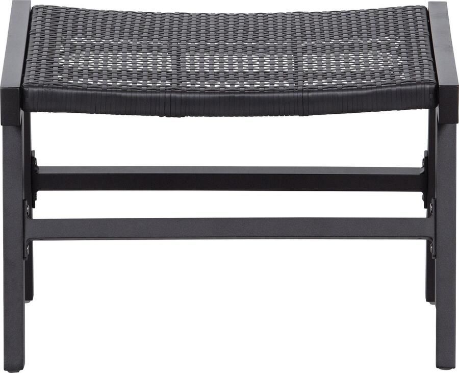 WOOOD Puk Hocker Aluminium Zwart 41x57x54 - Foto 2