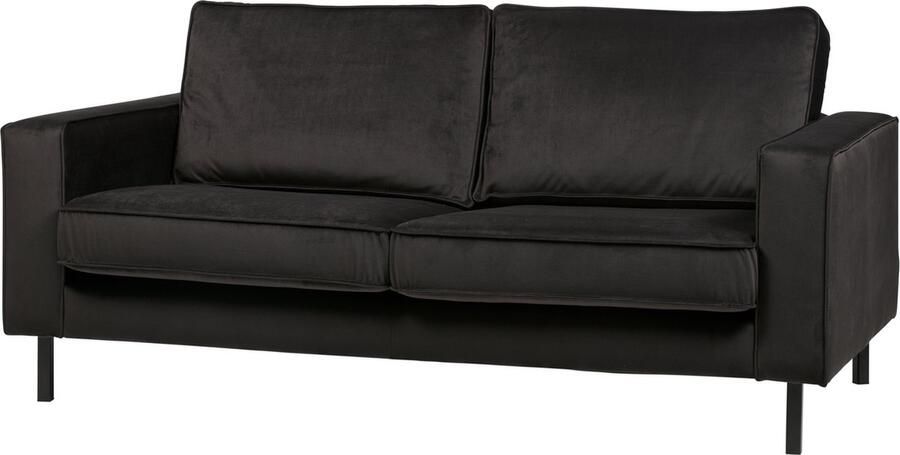 WOOOD Robin 2 5-Zits Bank Fluweel Grijs 80x180x93