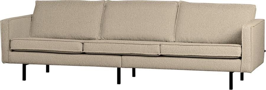WOOOD Rodeo 3-Zits Bank Bouclé Beige 85x277x86