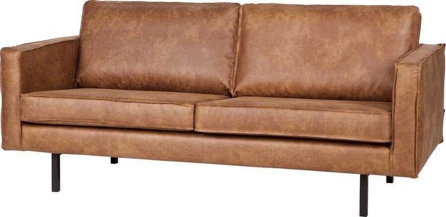 BePureHome Rodeo Bank 2-Zits Recycle Leer Cognac 85x190x86 - Foto 3