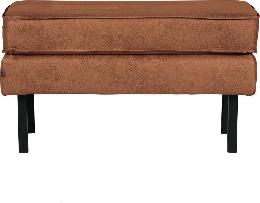 BePureHome Rodeo hocker op poten Recycle Leer Cognac 45x84x54 - Foto 2