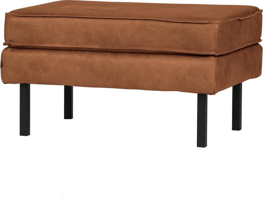 BePureHome Rodeo hocker op poten Recycle Leer Cognac 45x84x54 - Foto 5